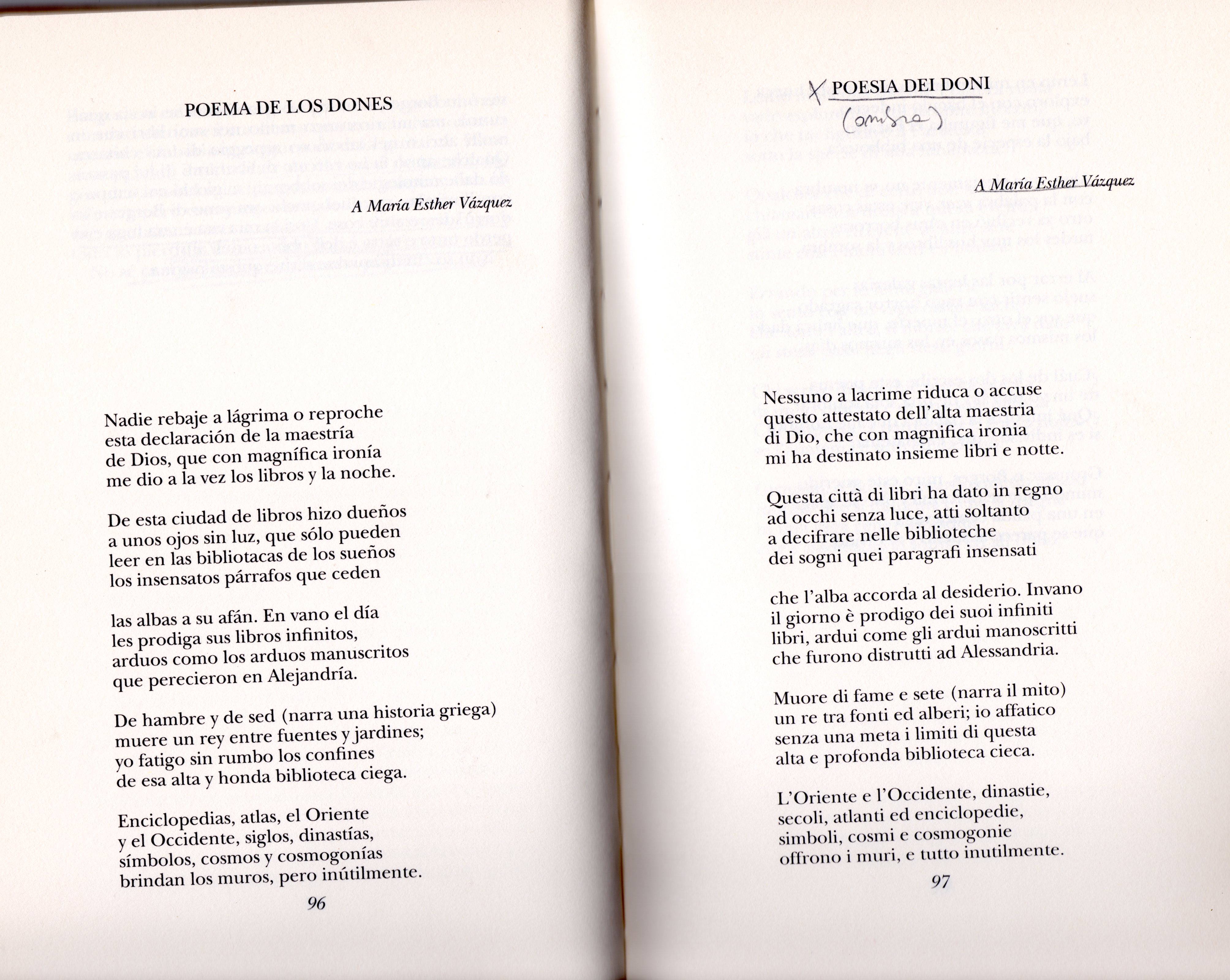Poesia dei Doni
